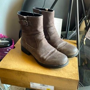 Born Grey boots Size 8M